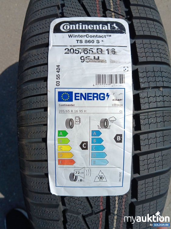 Artikel Nr. 440427 Artikel Nr. 440427: Continental Winter Contact TS 860 S 205/65 R 16 95H