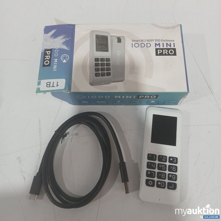 Artikel Nr. 446427 Artikel Nr. 446427: IODD Mini Pro Smart M.2 NGFF SSD Enclosure