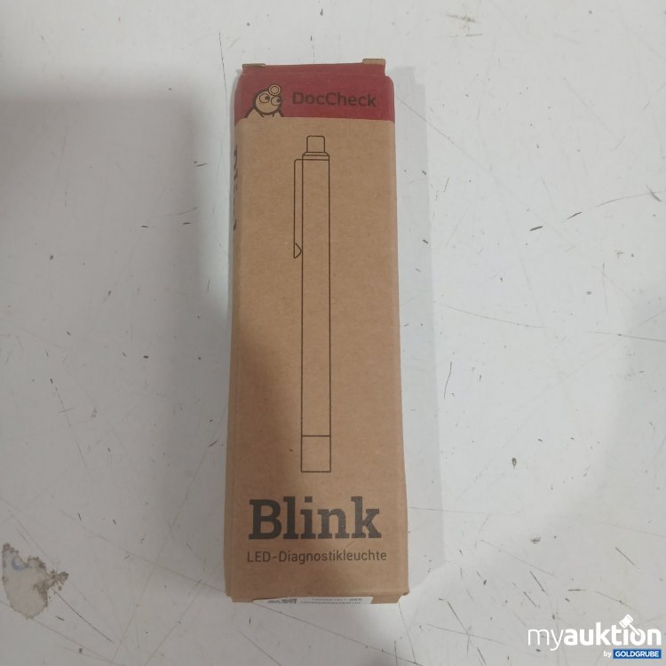Artikel Nr. 465427 Artikel Nr. 465427: DocCheck Blink LED-Diagnostikleuchte