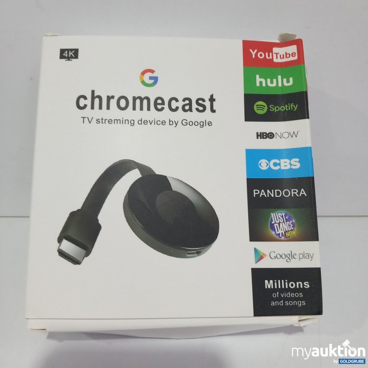 Artikel Nr. 521427 Artikel Nr. 521427: Chromecast TV streaming device by Google