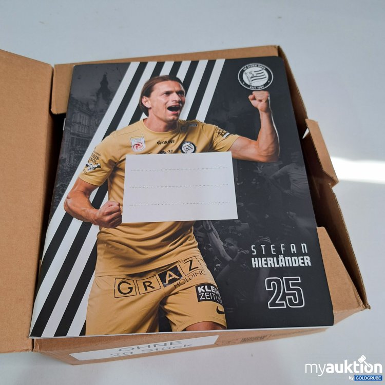 Artikel Nr. 809427 Artikel Nr. 809427: SK Sturm Graz Schulheft leer, 20 Stk.