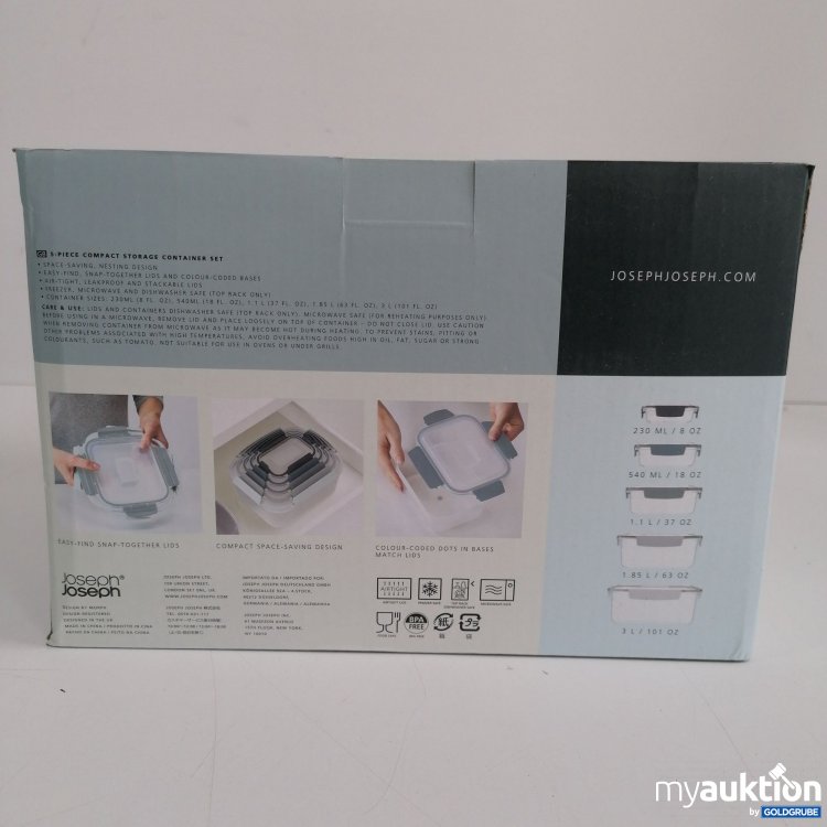 Artikel Nr. 832427 Artikel Nr. 832427: Joseph Joseph Editions 5 teilig Stappelbox