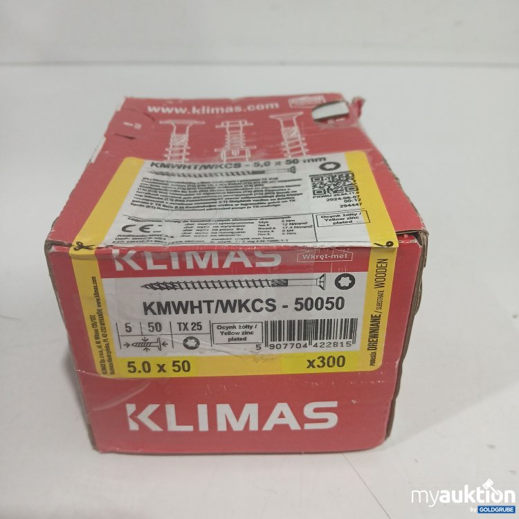 Artikel Nr. 870427 Artikel Nr. 870427: Klimas KMWHT/WKCS 5,0x50mm 300Stk