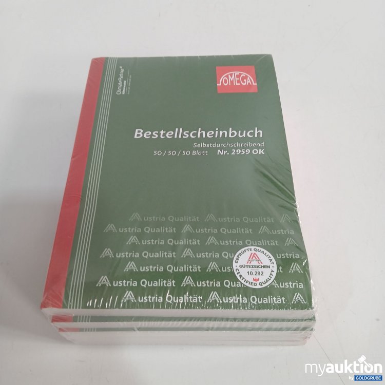 Artikel Nr. 874427: Omega Bestellscheinbuch 50/50/50 Blatt 5Stk 