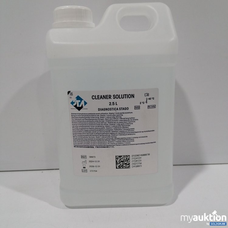 Artikel Nr. 878427: Cleaner Solution Diagnostica Stago 2.5L