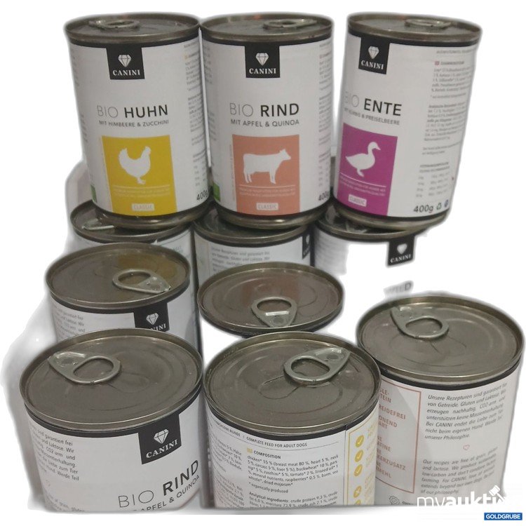 Artikel Nr. 882427: Canini Hundefutter diverse Sorten 14x400g