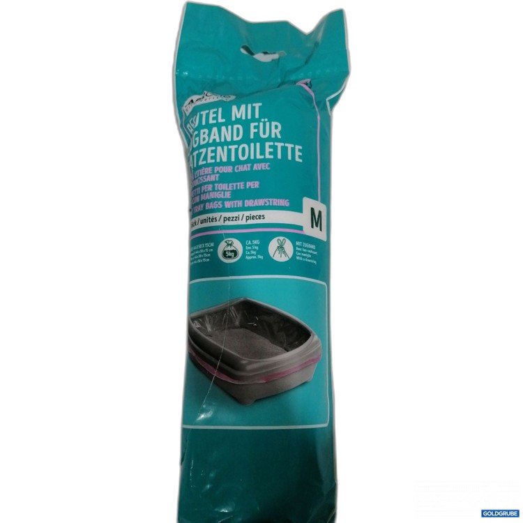 Artikel Nr. 896427: Anione Beuter mit Zugband für Katzentoilette M 12Stk