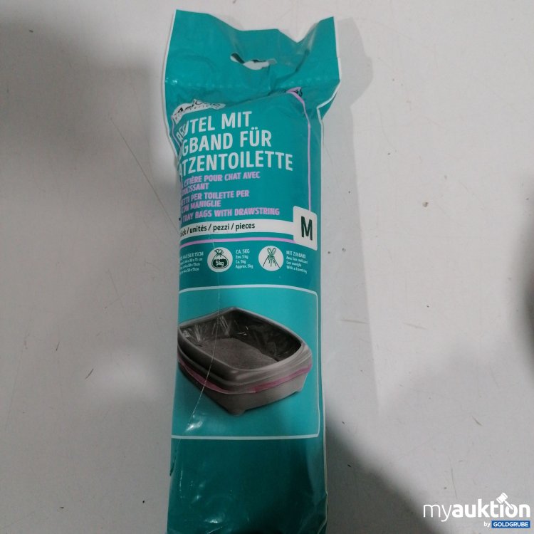 Artikel Nr. 896427: Anione Beuter mit Zugband für Katzentoilette M 12Stk