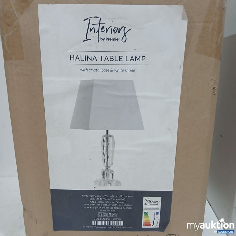 Artikel Nr. 930427: Interiors Halina Table Lamp 40W
