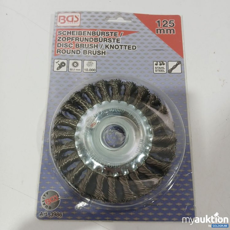 Artikel Nr. 951427: BGS Scheibenbürste 125 mm