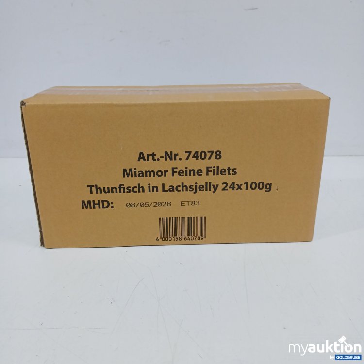 Artikel Nr. 961427: Miamor Feine Filets Thunfisch in Lachsjelly 24x100g 