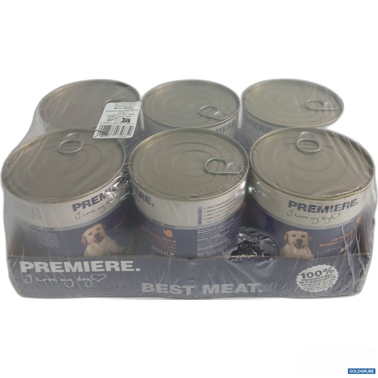 Artikel Nr. 990427 Artikel Nr. 990427: Premiere Best Meat Hundefutter Truthahn, Karotten & Reis 6x800g