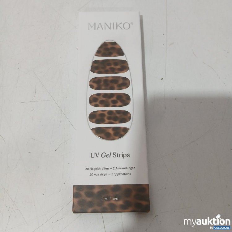 Artikel Nr. 469428 Artikel Nr. 469428: MANIKO UV Gel Strips Leo Love 20 Nagelstreifen