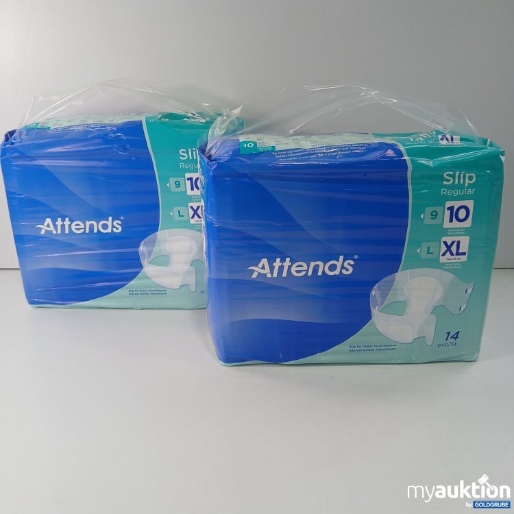 Artikel Nr. 795428 Artikel Nr. 795428: Attends Slip Regular 10(XL 150-175cm) 2er Pack x14 Stück