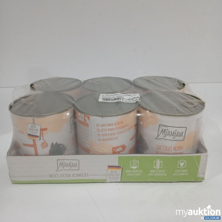 Artikel Nr. 845428 Artikel Nr. 845428: Mjamjam Katzenfutter saftiges Huhn 6x800g