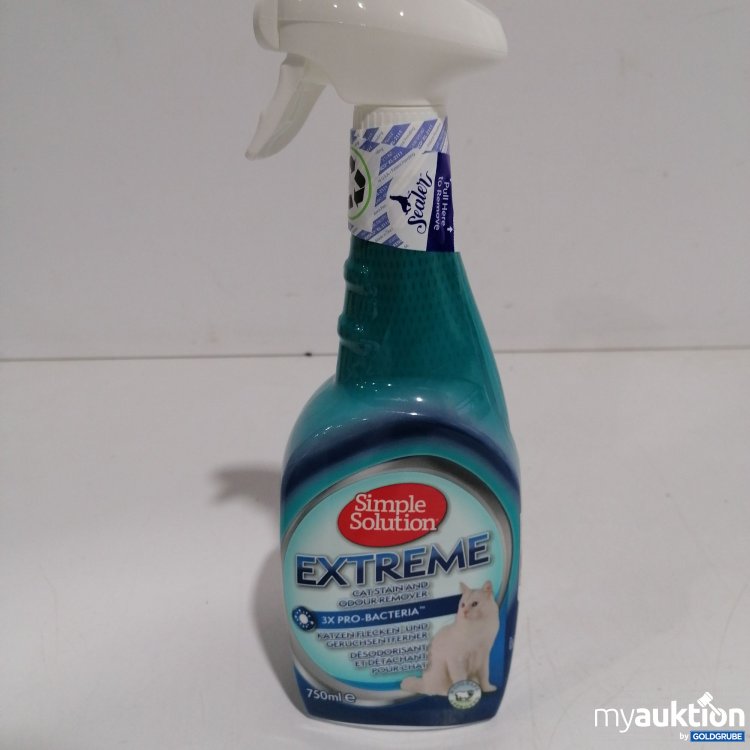 Artikel Nr. 896428: Simple Solution Extreme Katzenflecken und Geruchsentferner 750ml