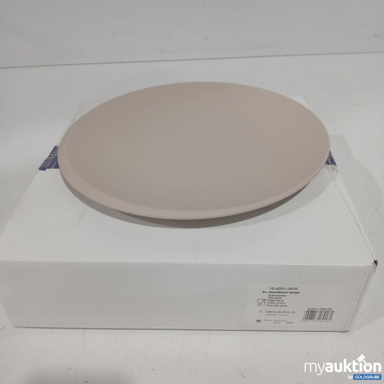 Artikel Nr. 916428 Artikel Nr. 916428: Villeroy & Boch NewMoon beige Speiseteller 6x