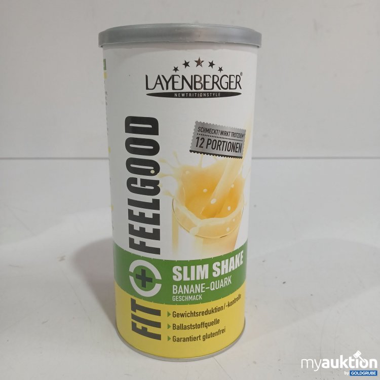 Artikel Nr. 959428: Layenberger Slim Shake Banane-Quark 396g 