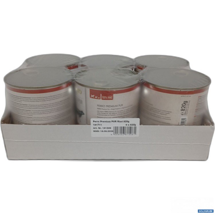 Artikel Nr. 961428 Artikel Nr. 961428: Perro Premium Pur Rind 6x820g