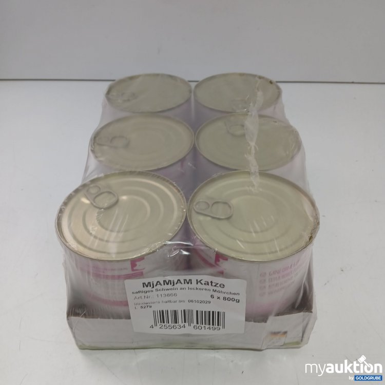 Artikel Nr. 980428 Artikel Nr. 980428: Mjamjam Saftiges Schwein an Leckeren Möhren 6x800g
