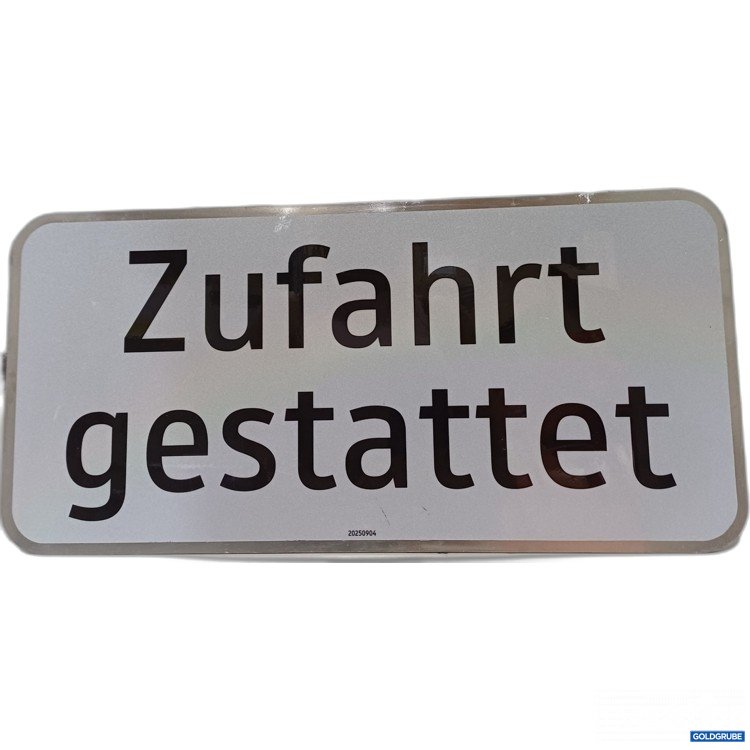 Artikel Nr. 994428 Artikel Nr. 994428: Zufahrt gestattet Schild - Forster GmbH