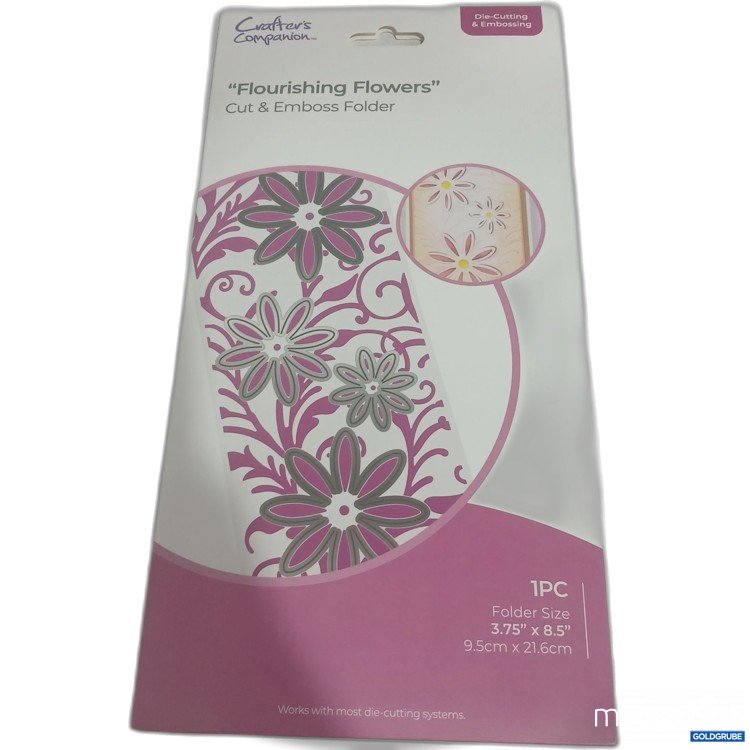 Artikel Nr. 996428: Crafter's Companion Flourishing Flowers Cut & emboss folder 1Pc 