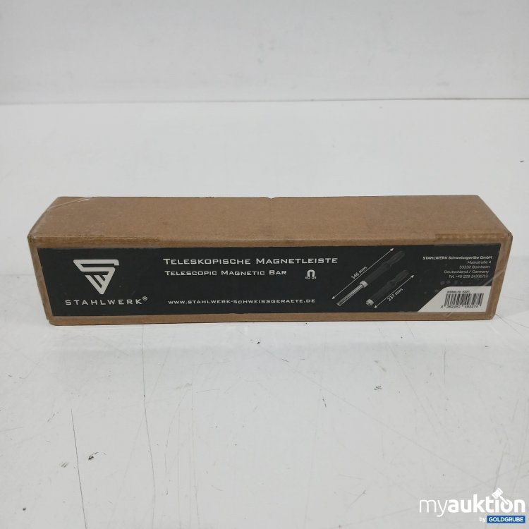 Artikel Nr. 441429: Stahlwerk Teleskopische Magnetleiste 