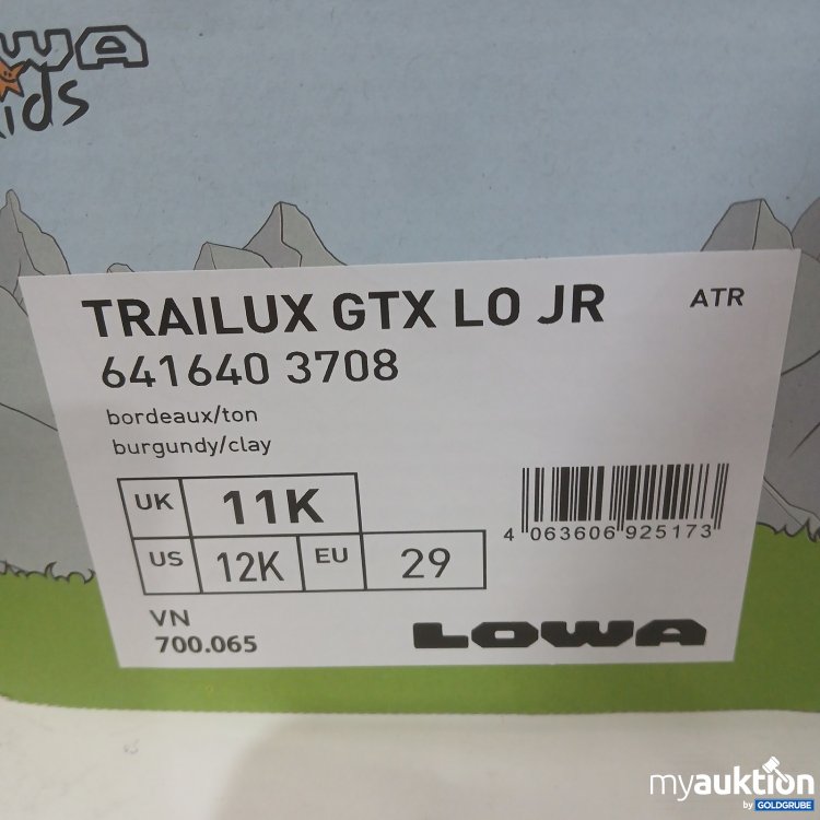 Artikel Nr. 462429 Artikel Nr. 462429: Lowa Trailux GTX Lo JR Größe 29
