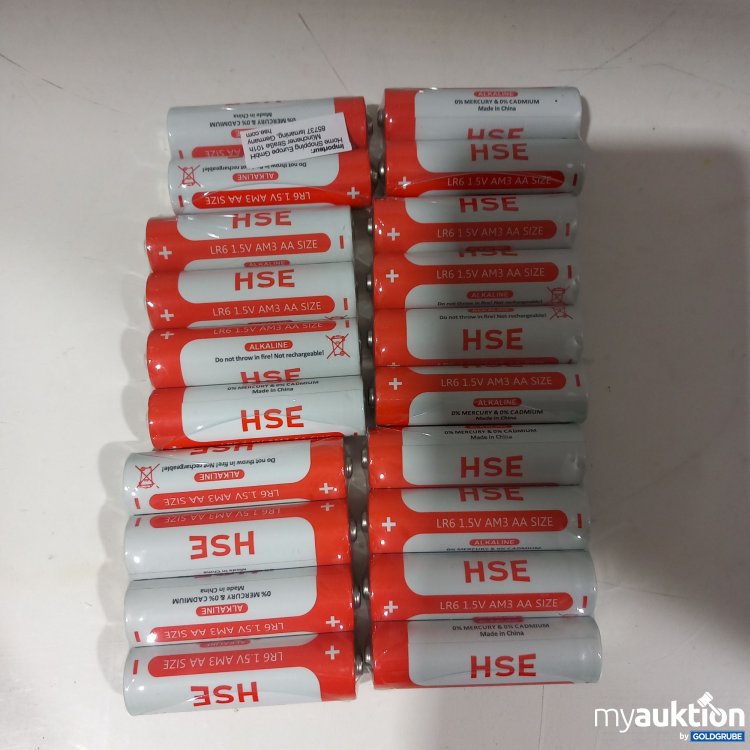 Artikel Nr. 768429 Artikel Nr. 768429: HSE AA Batterien 20 Stück