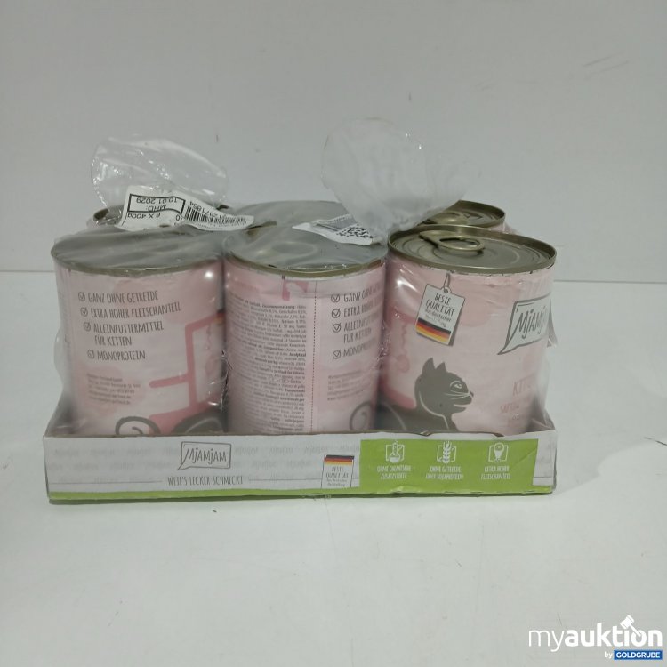Artikel Nr. 808429 Artikel Nr. 808429: Mjamjam Katzenfutter Kitten 6x400g