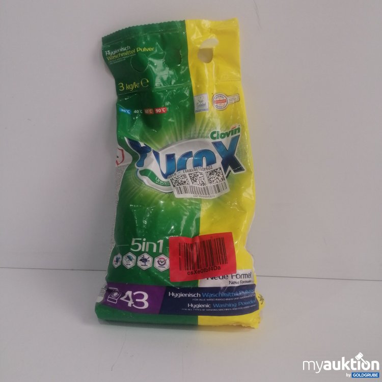 Artikel Nr. 827429: Clovin Purax 5in1 Hygiene Waschmittel 43 Waschgänge 