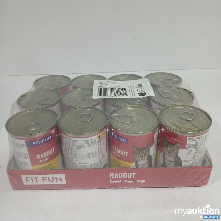 Artikel Nr. 845429 Artikel Nr. 845429: Fit&Fun Katzenfutter Chicken 12x415g