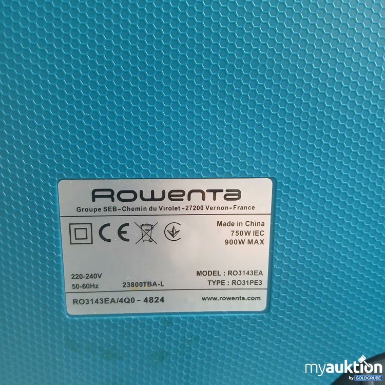 Artikel Nr. 855429 Artikel Nr. 855429: Rowenta Power XXL Staubsauger laut Foto