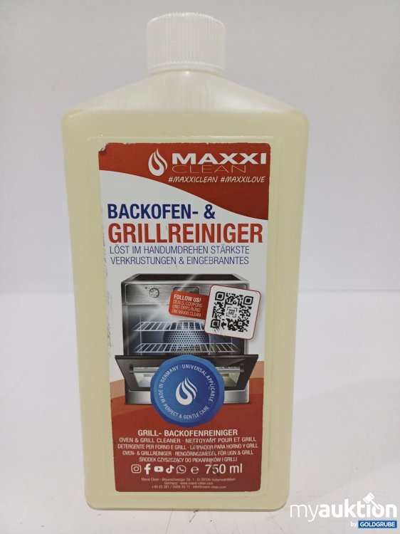 Artikel Nr. 877429 Artikel Nr. 877429: MAXXI Clean Backofen-&Grillreiniger 750ml
