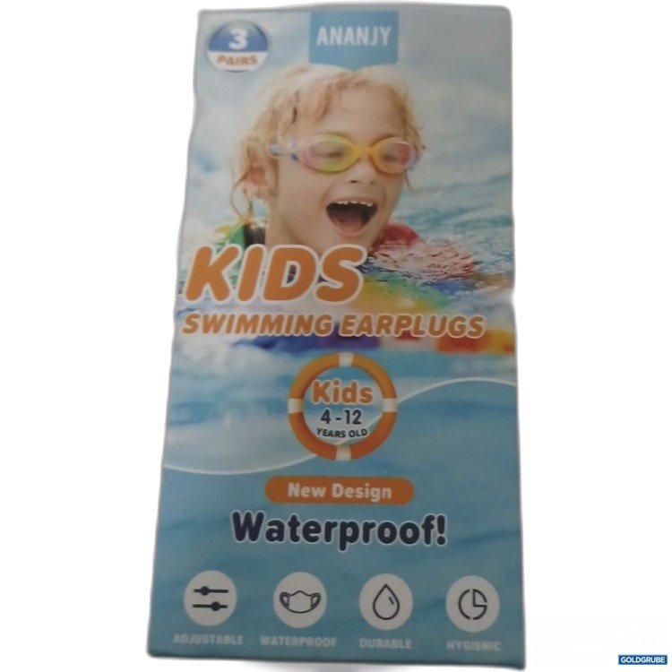 Artikel Nr. 918429: Ananij Kids Swimming Earplugs 3 pairs