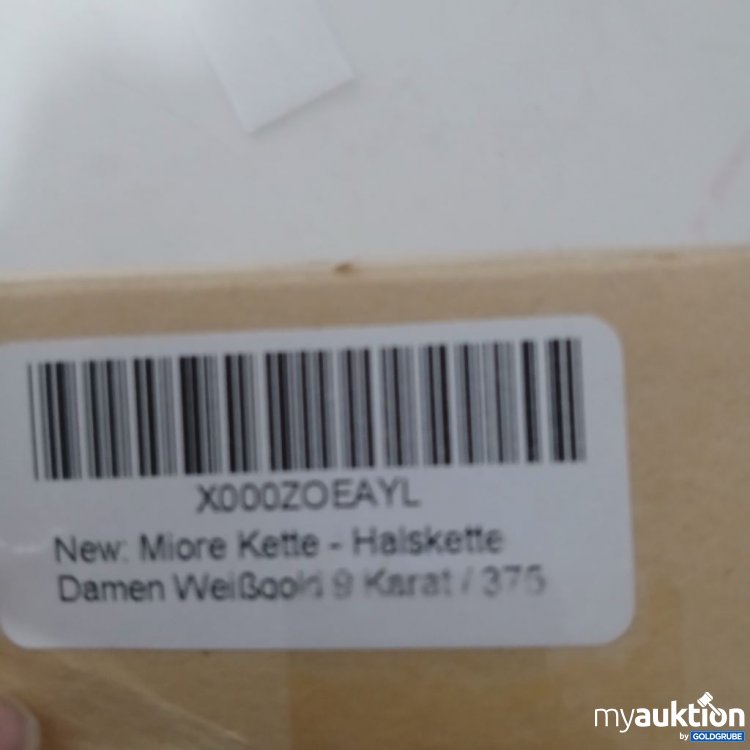 Artikel Nr. 919429: Miore Halskette Damen Weißgold 9 Karat