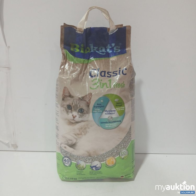 Artikel Nr. 933429: BioKats Classic 3in1 Fresh Katzenstreu 10L