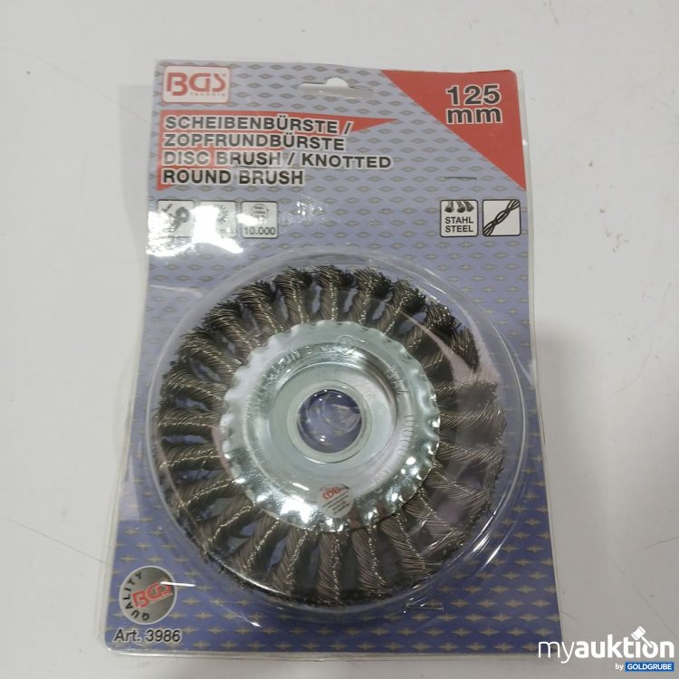 Artikel Nr. 951429: BCS Scheibenbürste Zopfrundbürste 125 mm