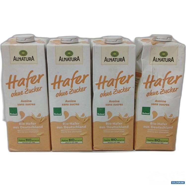 Artikel Nr. 970429 Artikel Nr. 970429: Alnatura Haferdrink ohne Zucker 4×1L