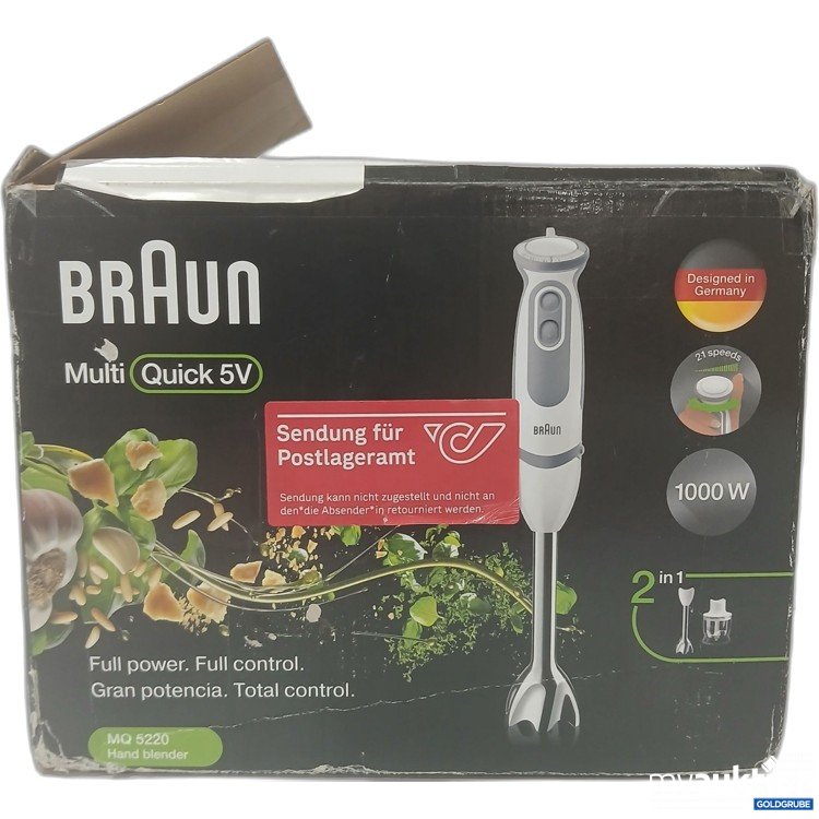 Artikel Nr. 984429 Artikel Nr. 984429: Braun Multi Quick 5V Bürrierstab