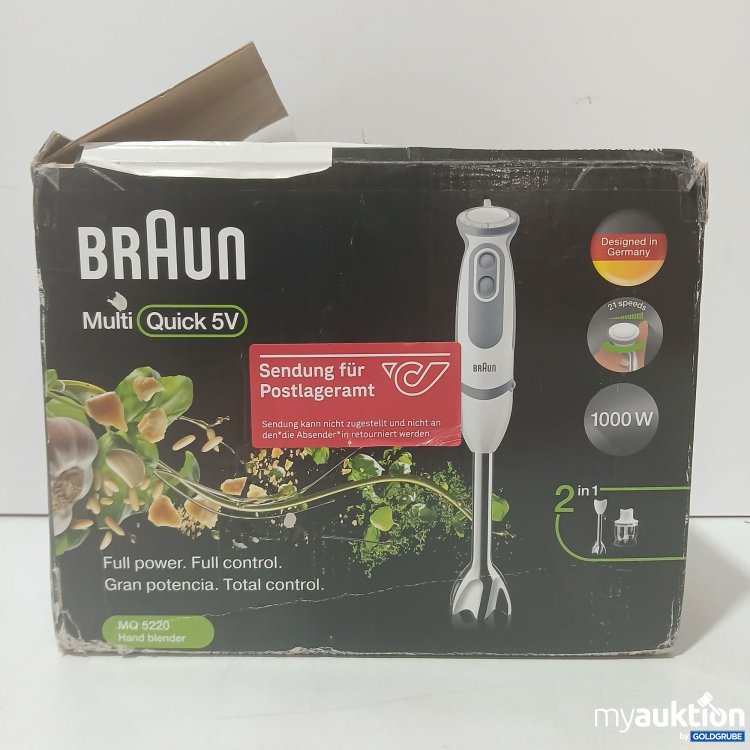 Artikel Nr. 984429 Artikel Nr. 984429: Braun Multi Quick 5V Bürrierstab