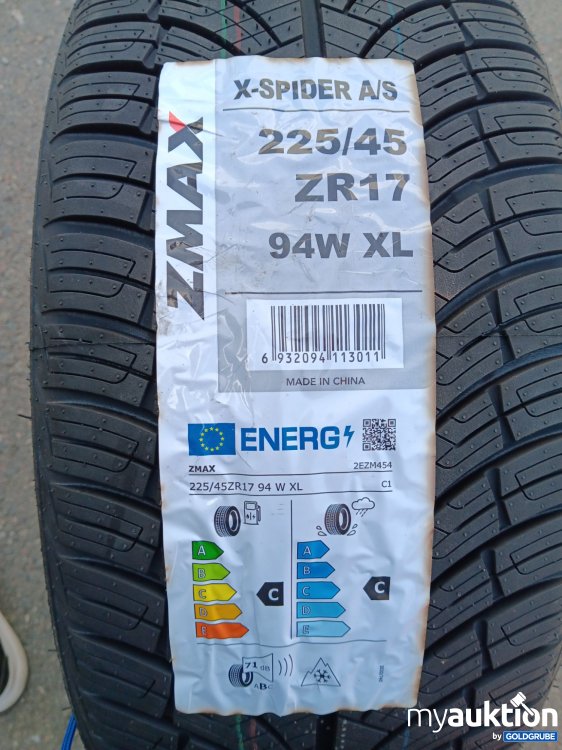 Artikel Nr. 440430 Artikel Nr. 440430: X-Spider A/S zmax 225/45 ZR17 94W XL