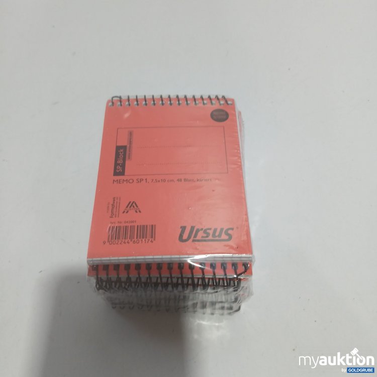 Artikel Nr. 522430 Artikel Nr. 522430: Ursus Spiralblocks SP 1 10 Stück 7x10cm