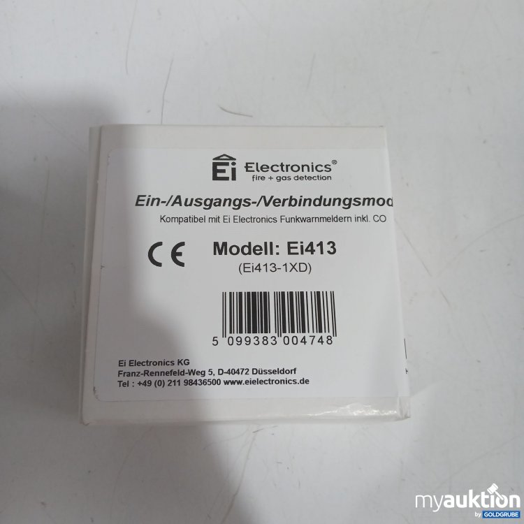 Artikel Nr. 525430 Artikel Nr. 525430: Ei Electronics Ein-/Ausgangs-/Verbindungsmodul Ei413