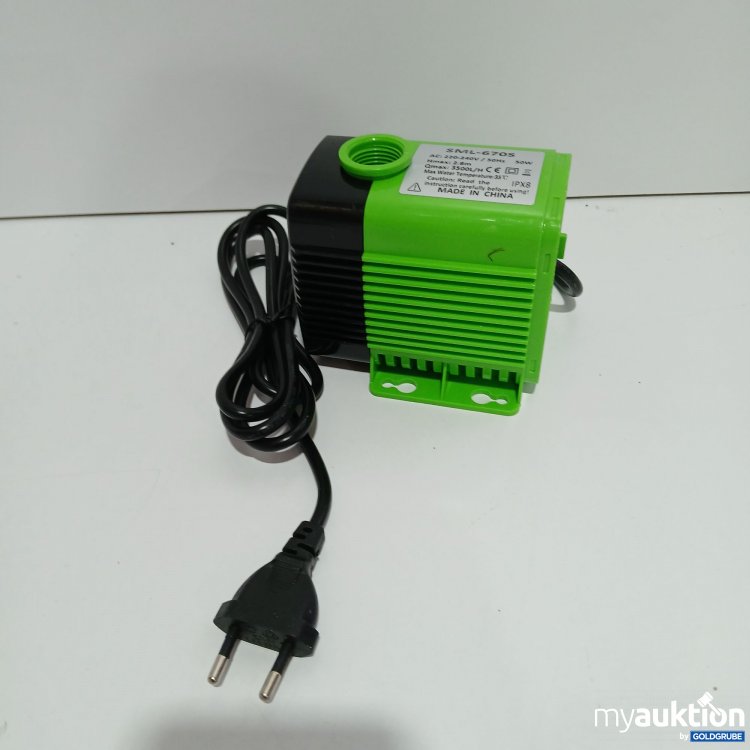 Artikel Nr. 831430: Elektrische Wasserpumpe SML 670S 