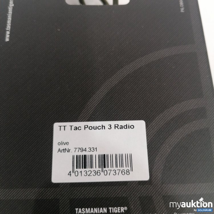 Artikel Nr. 860430: TT Tac Pouch 3 Radio 7794.331