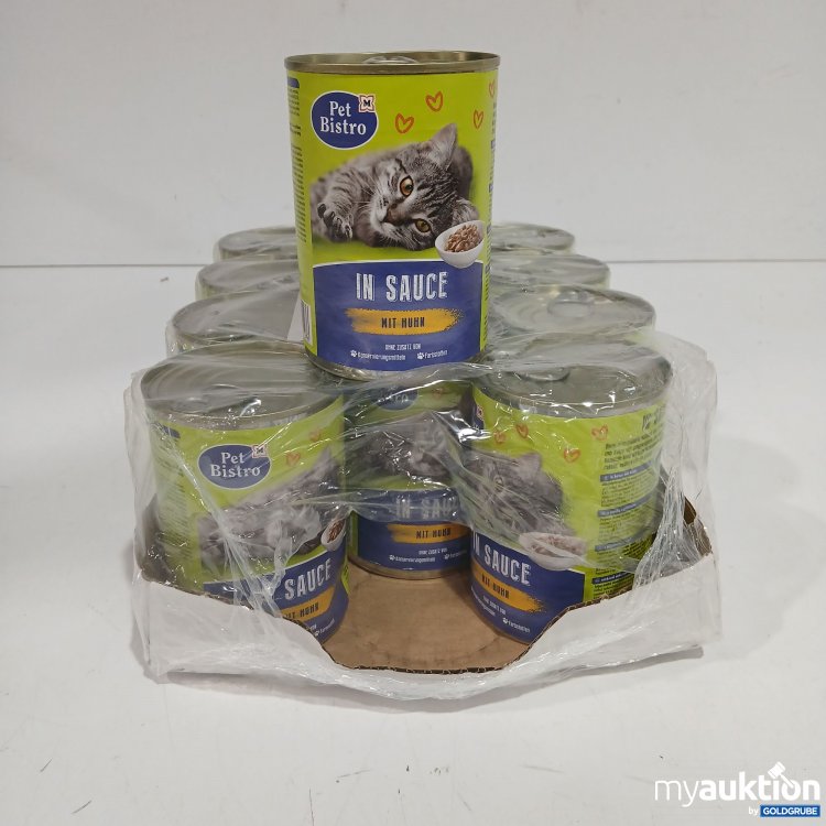 Artikel Nr. 885430: Pet Bistro Katzenfutter Huhn in Sauce 12x415g