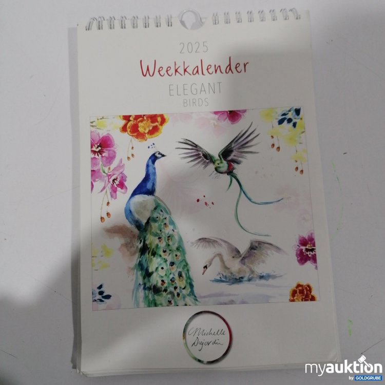Artikel Nr. 895430: Week Kalender Elegant Birds 2025