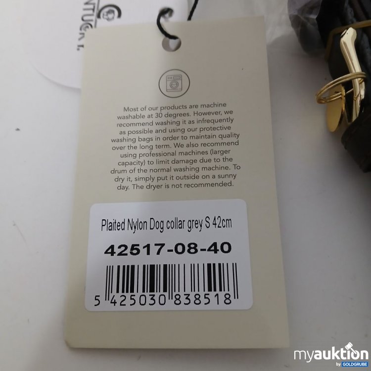 Artikel Nr. 918430 Artikel Nr. 918430: Plated Nylon Dog Collar grey 42 cm