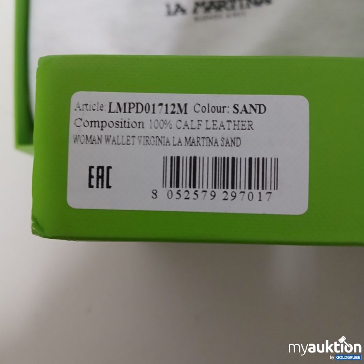 Artikel Nr. 919430: La Martina Geldbörse Virginia Sand